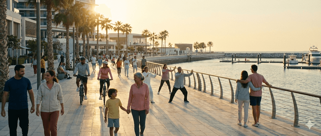 Luxurious hotel suite with ocean view